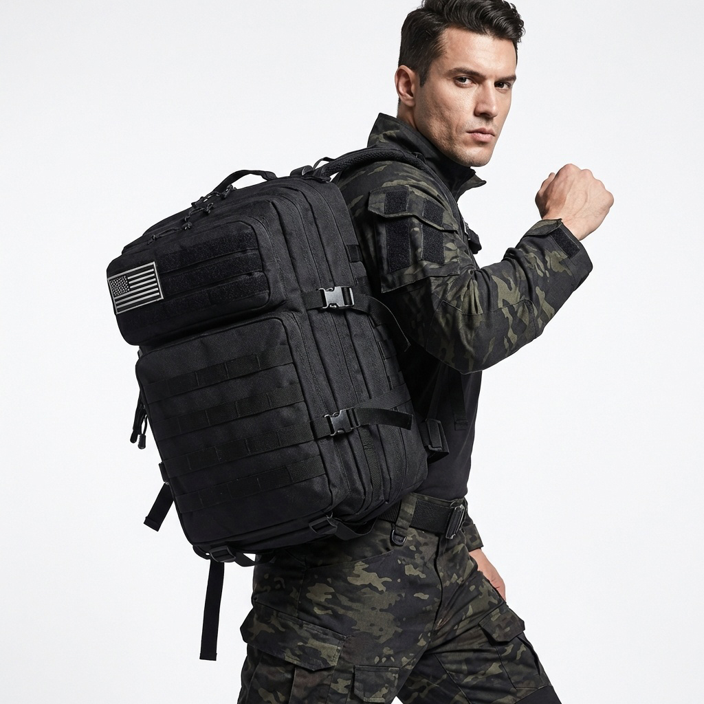 Urban Backpack Tactical - 45-литровый большой тактический рюкзак для активного