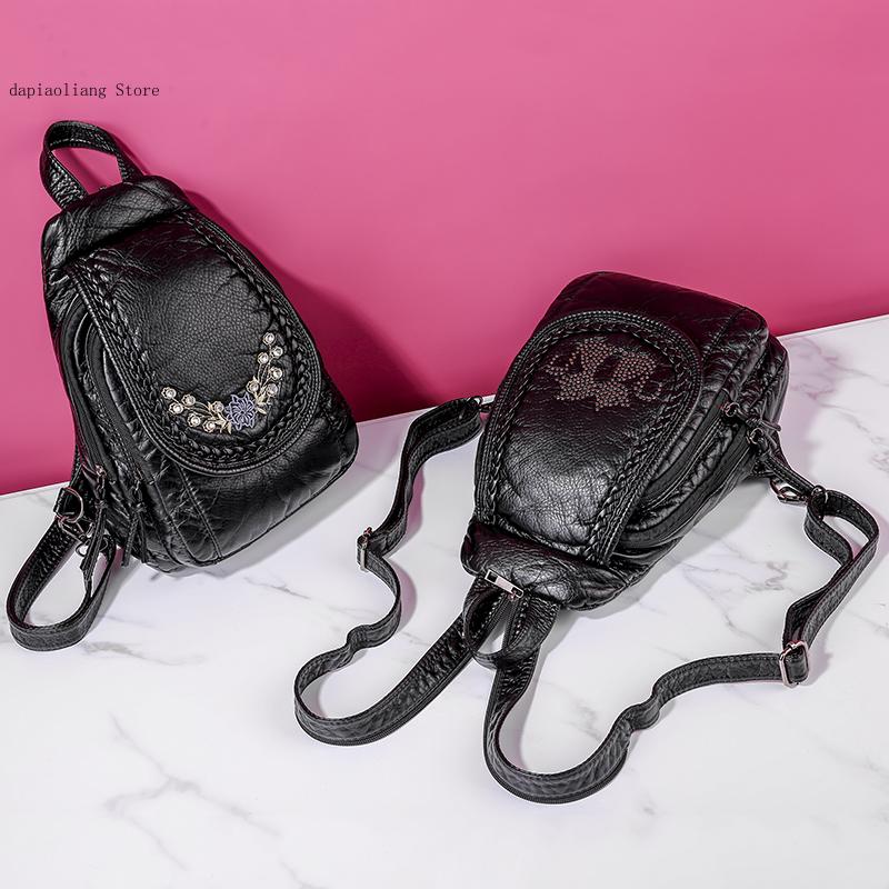 Женские маленькие нагрудные су – обзор и цена Fashion Backpack Women